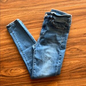 Blue Denim Skinny Jeans